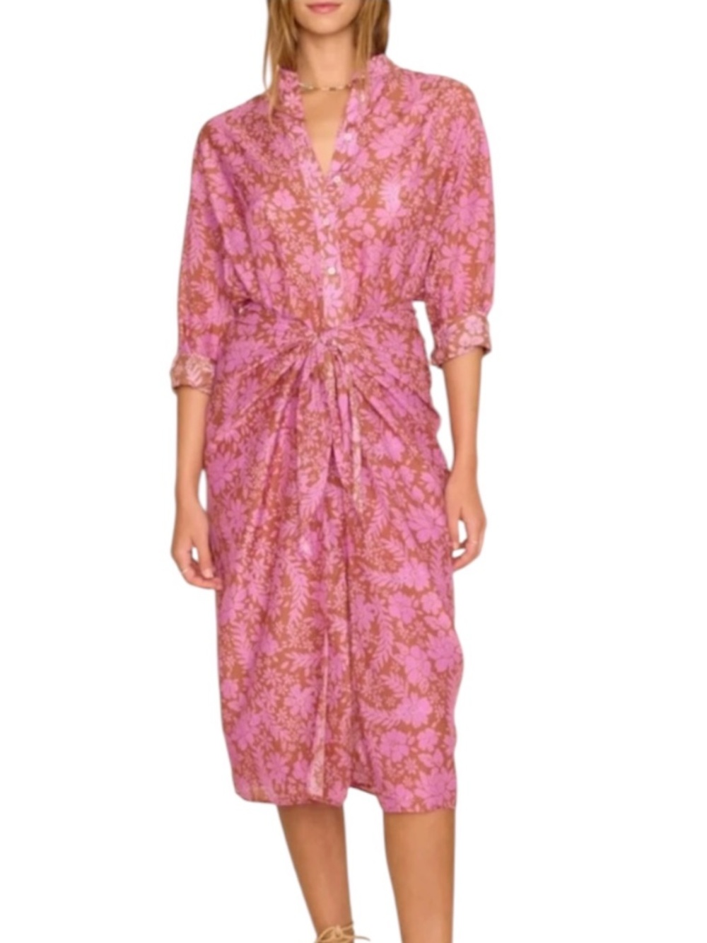 Xirena Alana Dress Lilac Terra Silk Blend Size Small